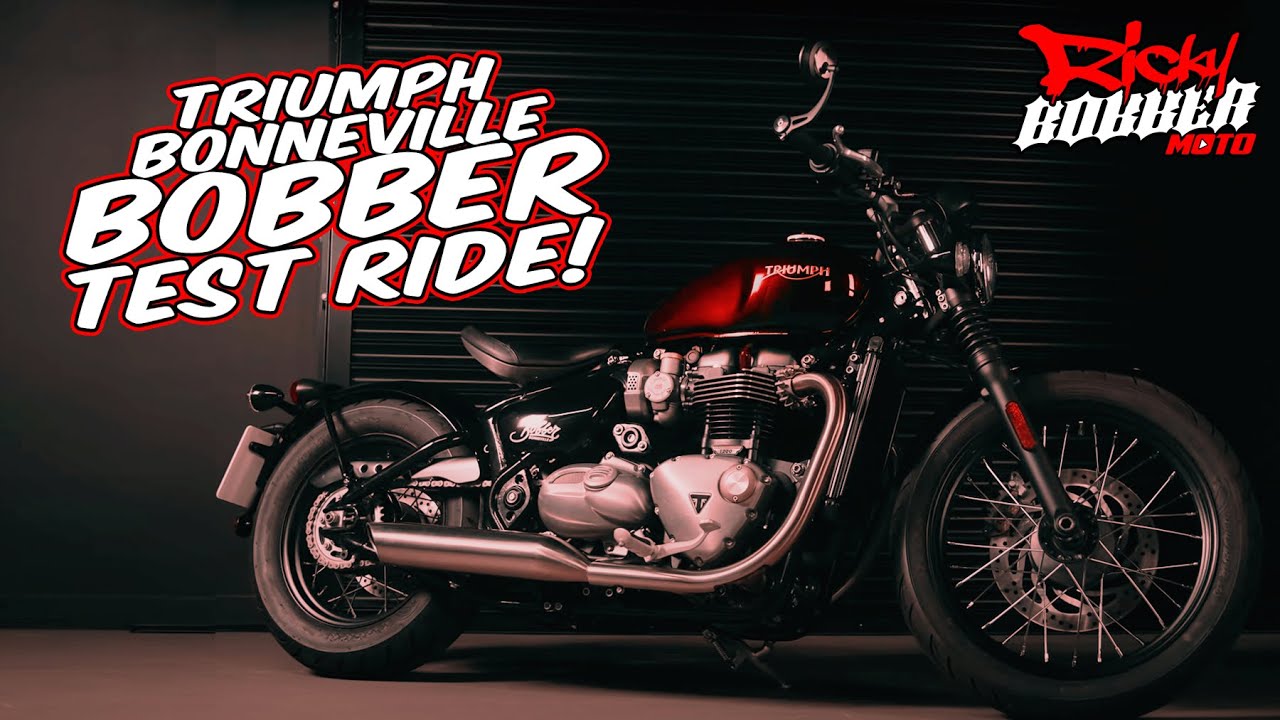 Triumph Bonneville Bobber test ride!