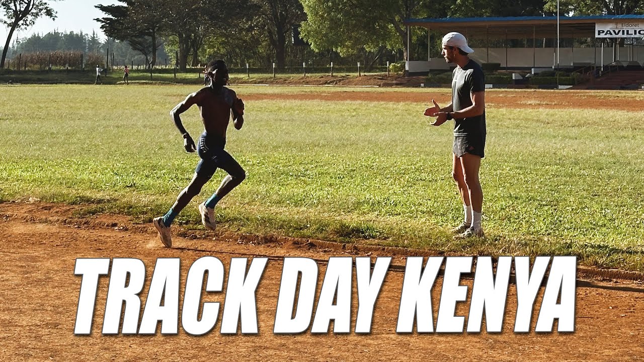 ENTRENAMIENTO SALVAJE EN UNA PISTA DE KENIA CON ATLETAS DE ÉLITE