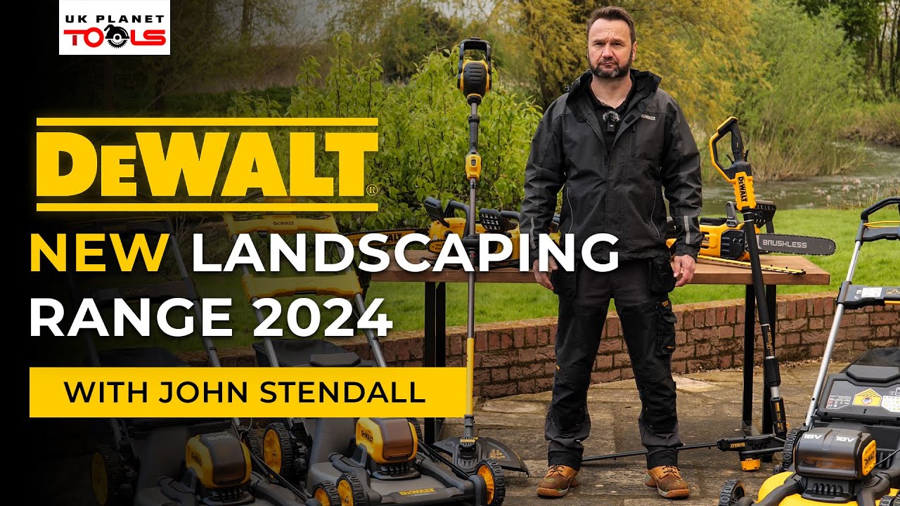 Ландшафтная продукция DeWalt, новинка 2024 года