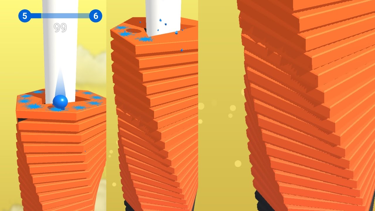 Stack ball part 2 #live #shorts #shortsfeed #virallive#viralstackball #short