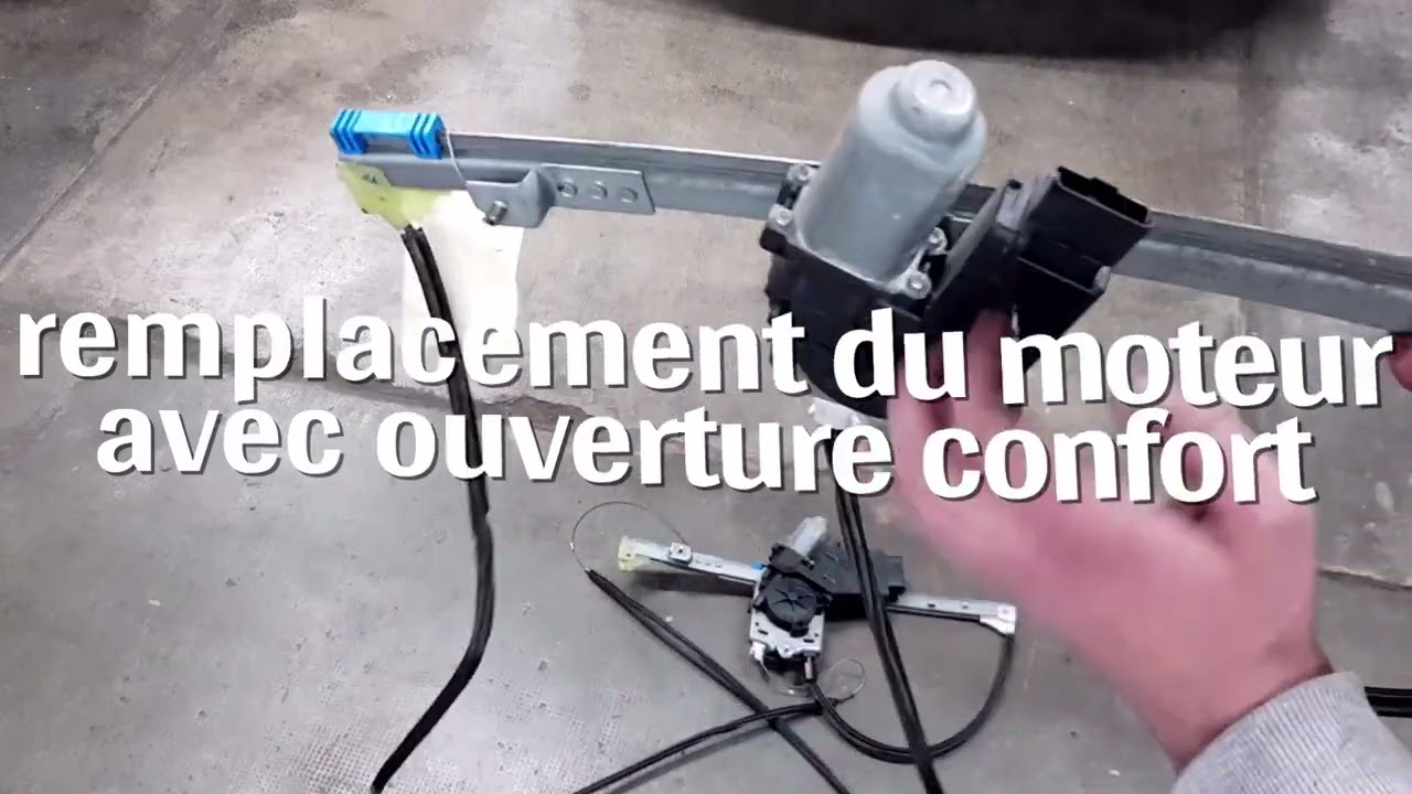 Remplacement mécanisme de vitre Renault laguna 2
