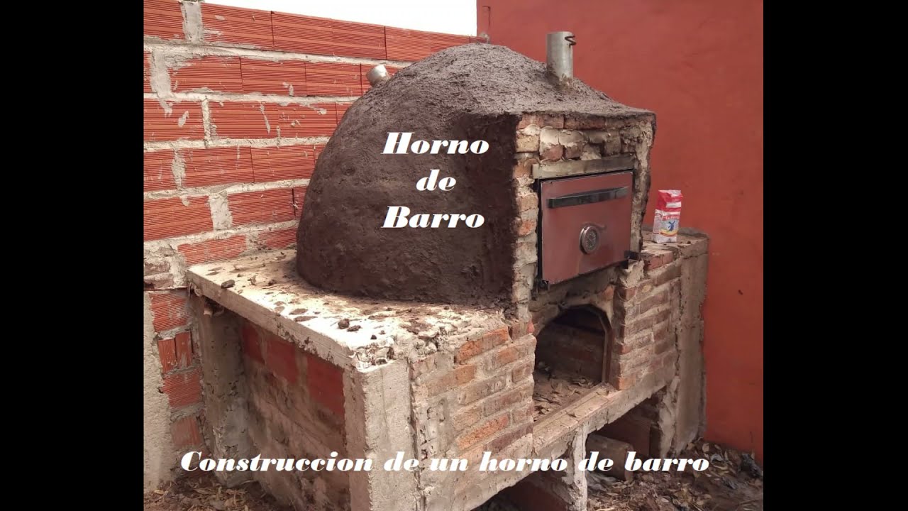 Construcción horno de barro, paso a paso Fernando Amaral