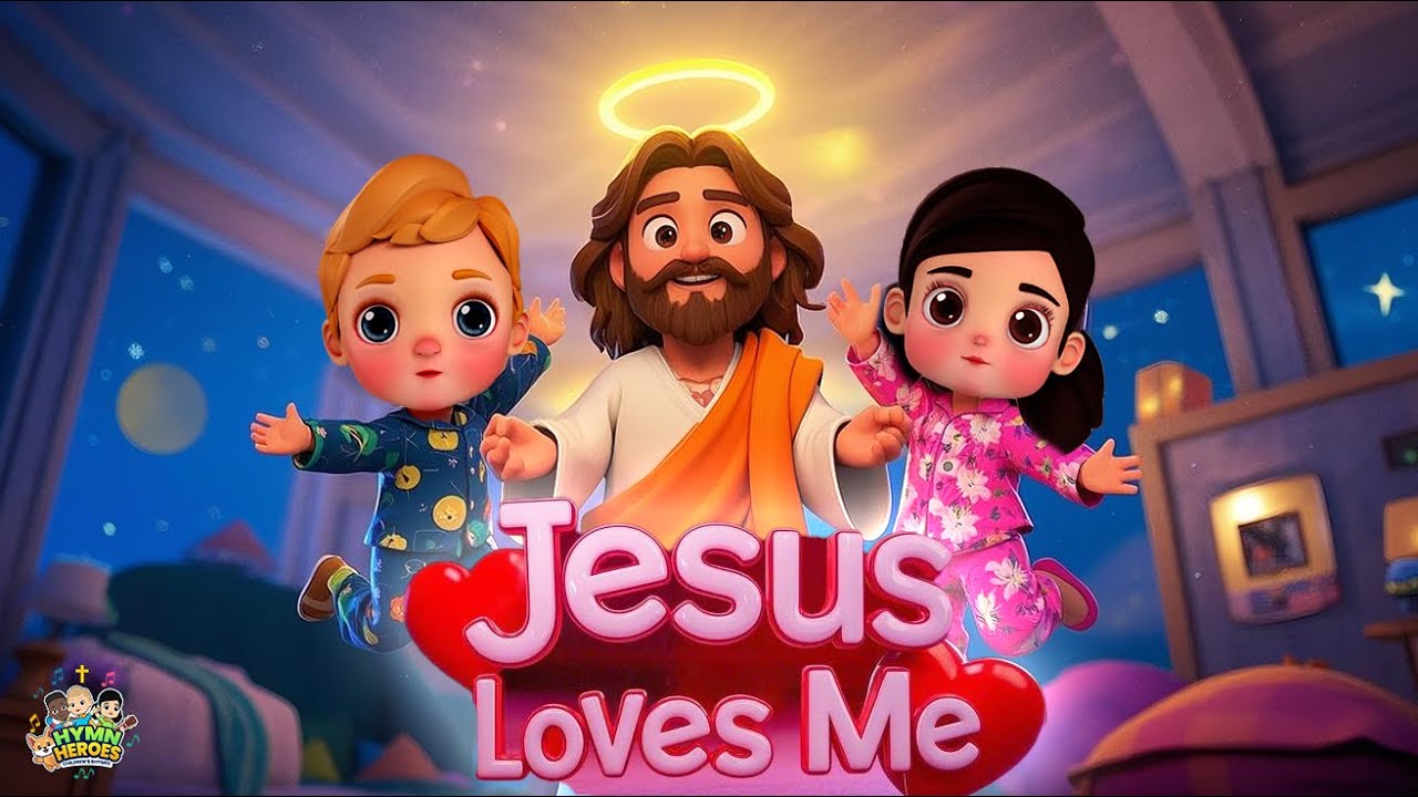 💖 Jesus Loves Me | The Beloved Kids  @HymnHeroes Nursery Rhymes & Kids Songs