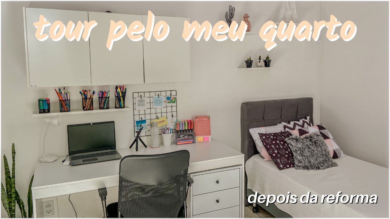 TOUR PELO MEU QUARTO ✨