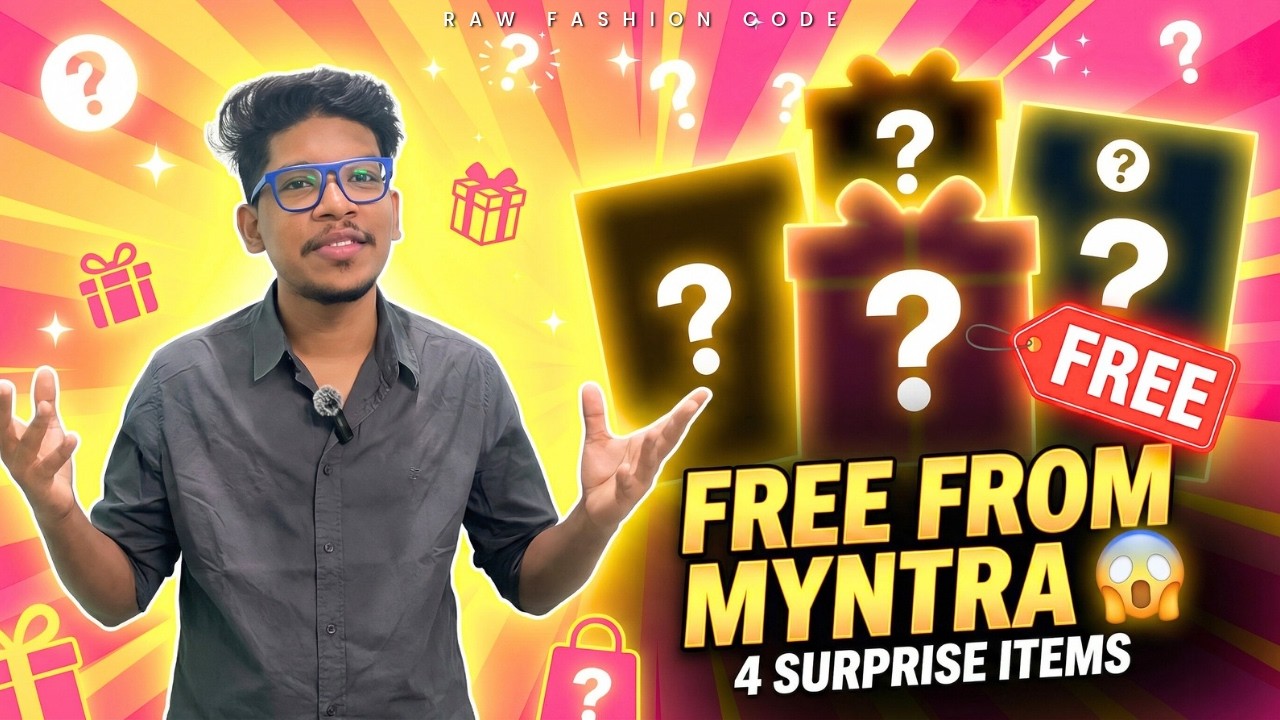 I got 4 Myntra Products for FREE 😱 | Myntra | Raw Fashion Code | Naveen