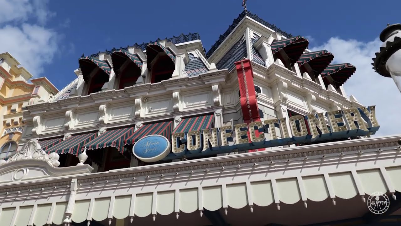 Main Street Confectionery at Magic Kingdom - Filmed in 5K | Walt Disney World Orlando Florida 2021