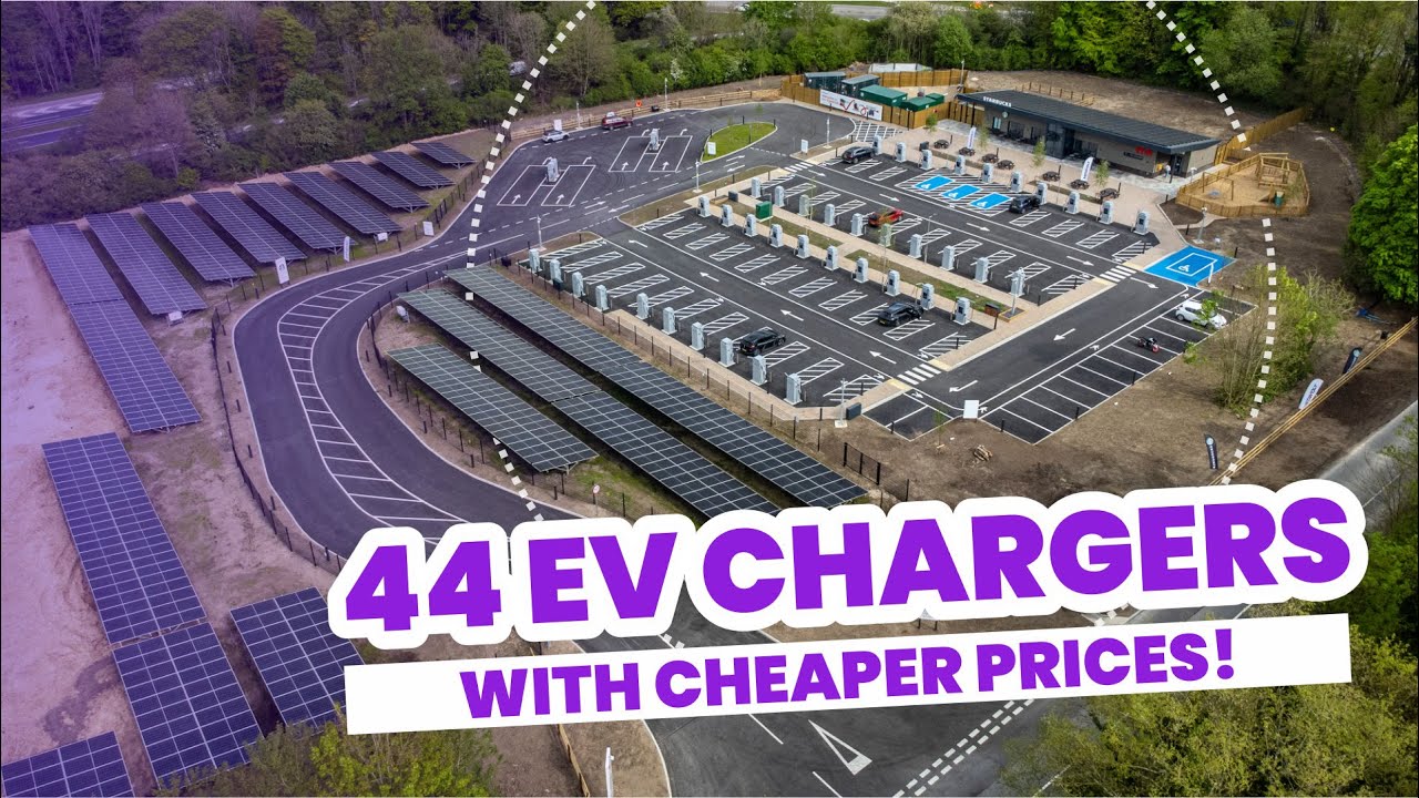 Instavolt’s Latest EV Hub Uses Solar & Energy Storage to LOWER CHARGING PRICES