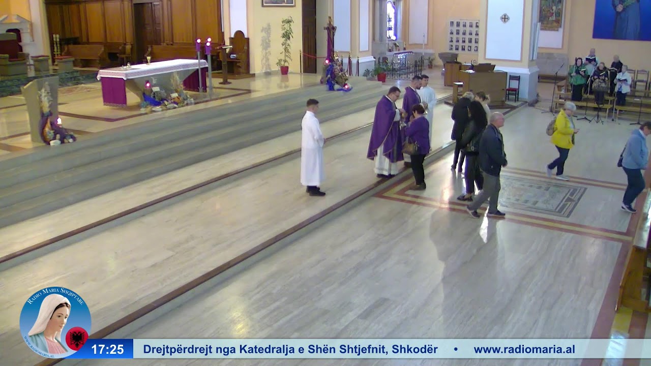 Mesha e shenjtë nga Katedralja e Shën Shtjefnit Shkodër