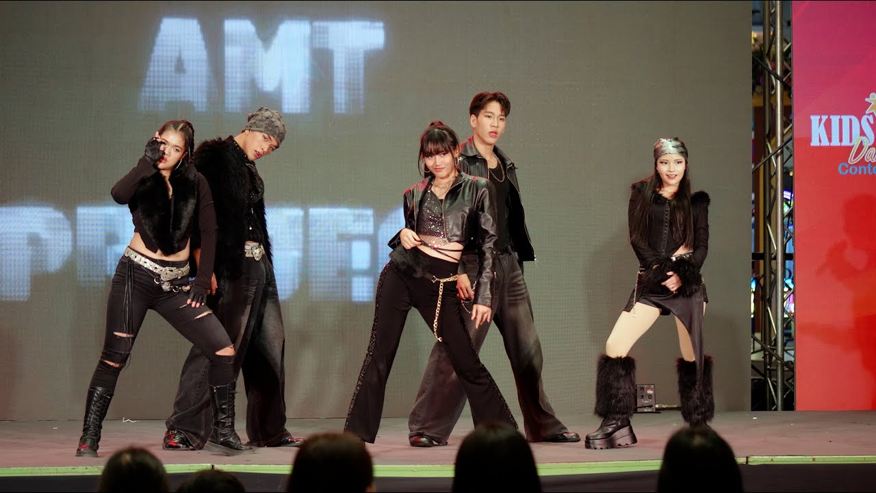AMT PROJECT cover ALLDAY PROJECT - LOOK AT ME + FAMOUS | Kids Gym Dance Contest #4