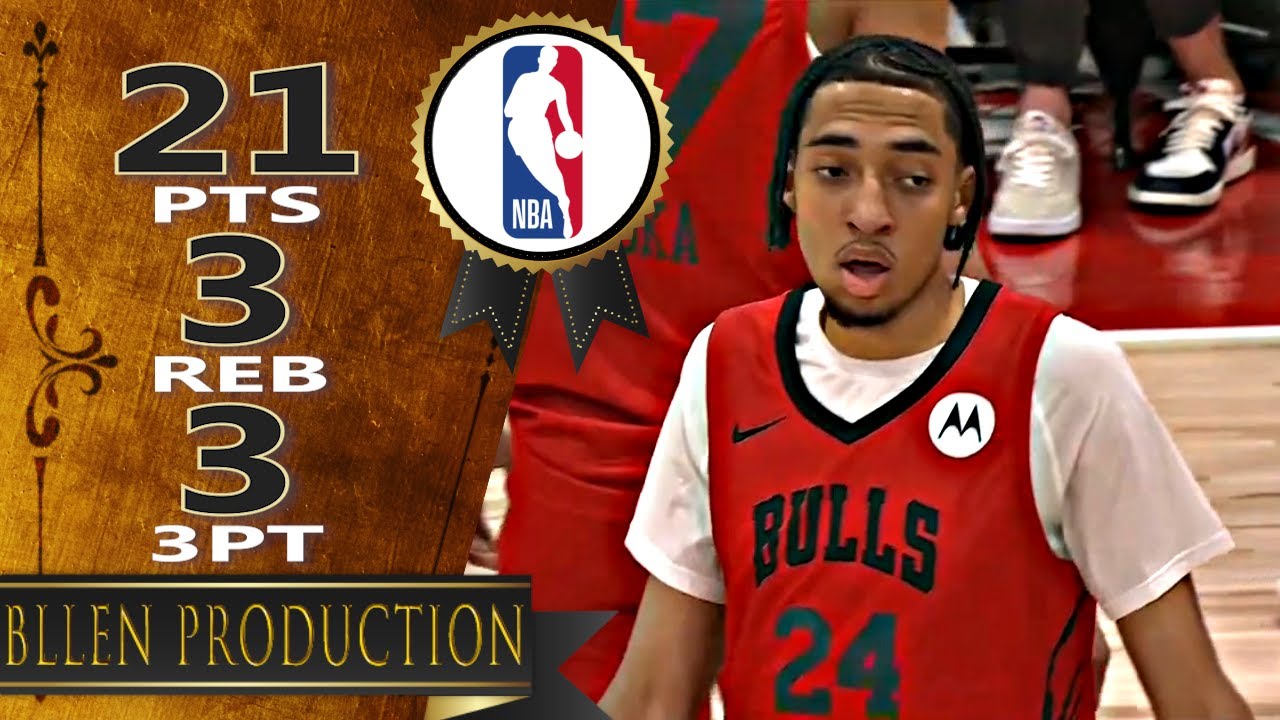 Noa Essengue - 21 Pts, 1 Ast Highlights｜NBA Summer League｜Chicago Bulls vs Indiana Pacers｜2025.07.14
