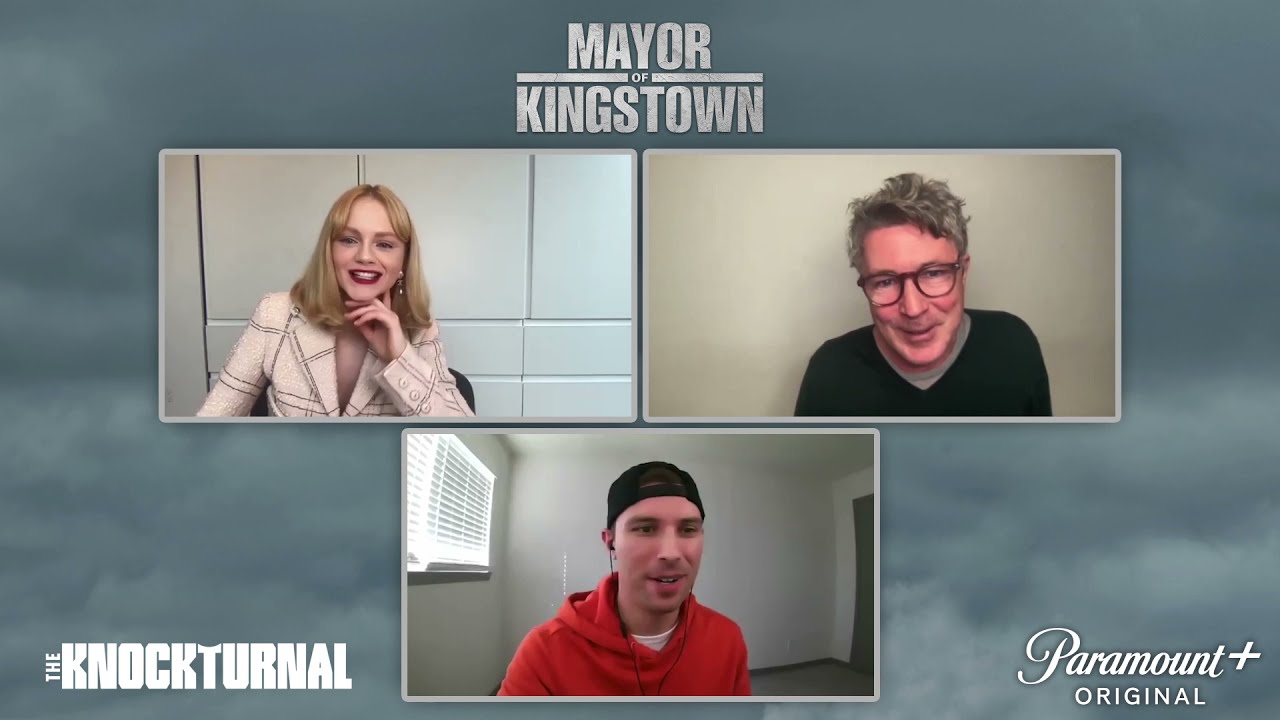Taylor Handley, Emma Laird, Aidan Gillen & Cast Talk 'Mayor Of Kingstown'