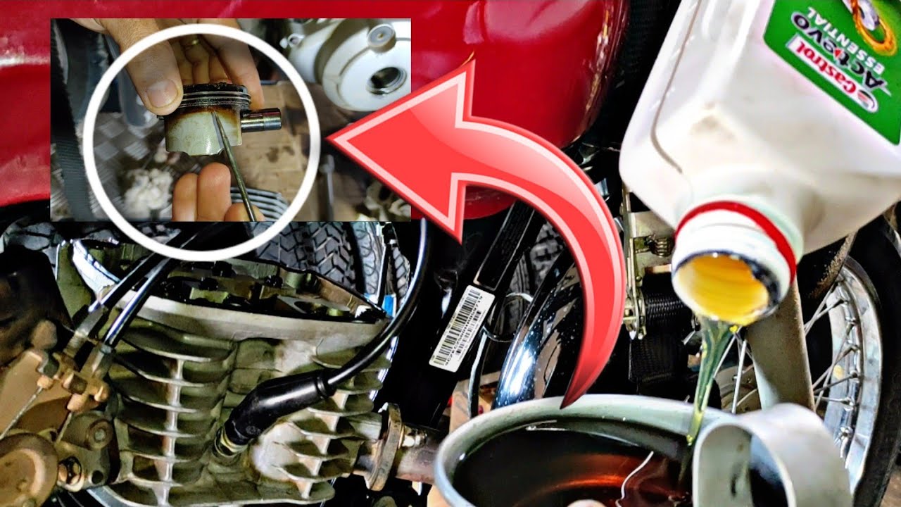Moto baixando óleo, pq isso acontece? veja o motivo