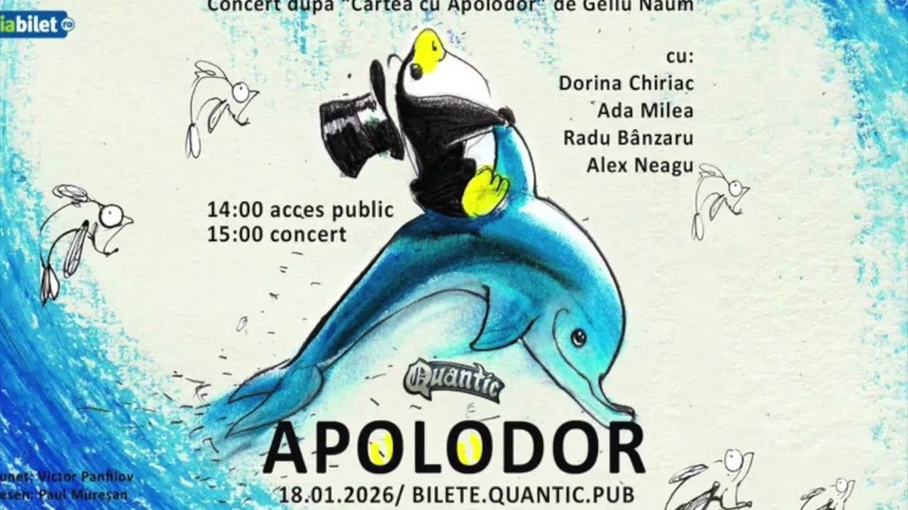 Ada Milea, Dorina Chiriac, Alex Neagu — Apolodor @ Quantic Bucuresti – 18 Ianuarie 2026 [Live]