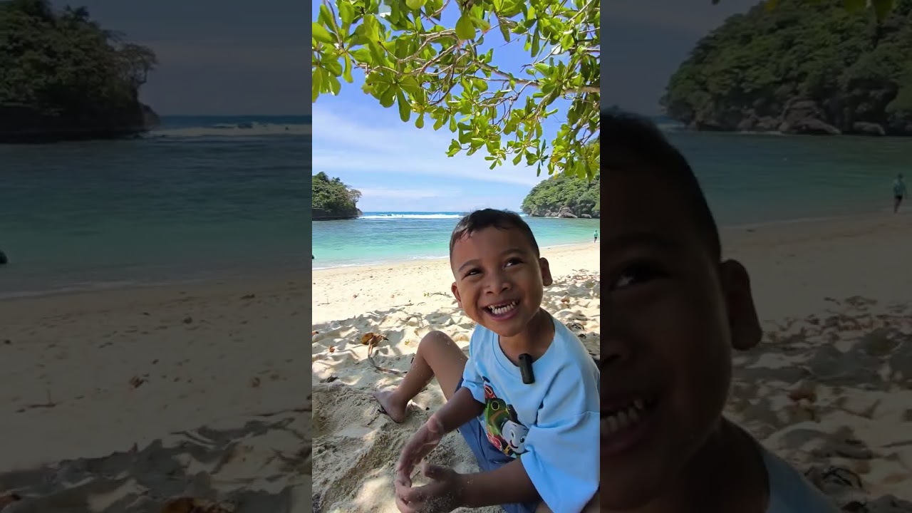 Explore Teluk Asmara beach in South Malang