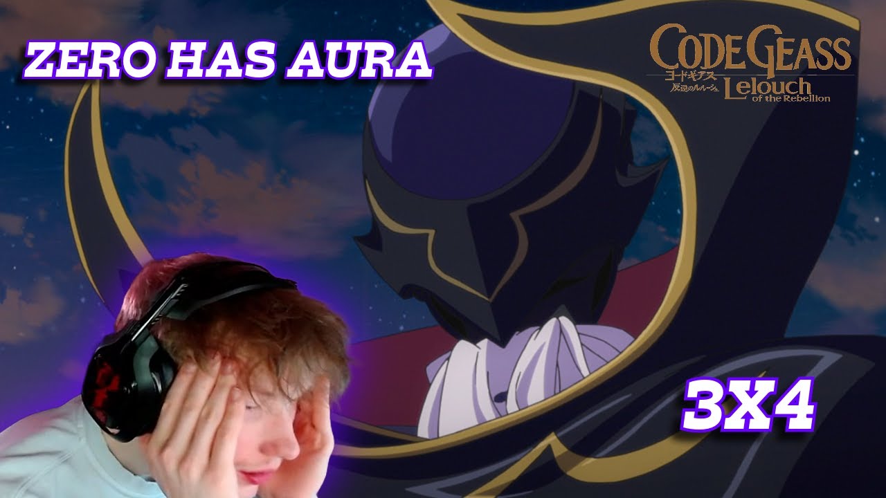 LELOUCH HAS BECOME ZERO? | CODE GEASS REACTION | 3X4