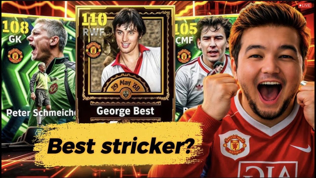 GEORGE BEST 110 CARD PACK OPENING + GAMEPLAY