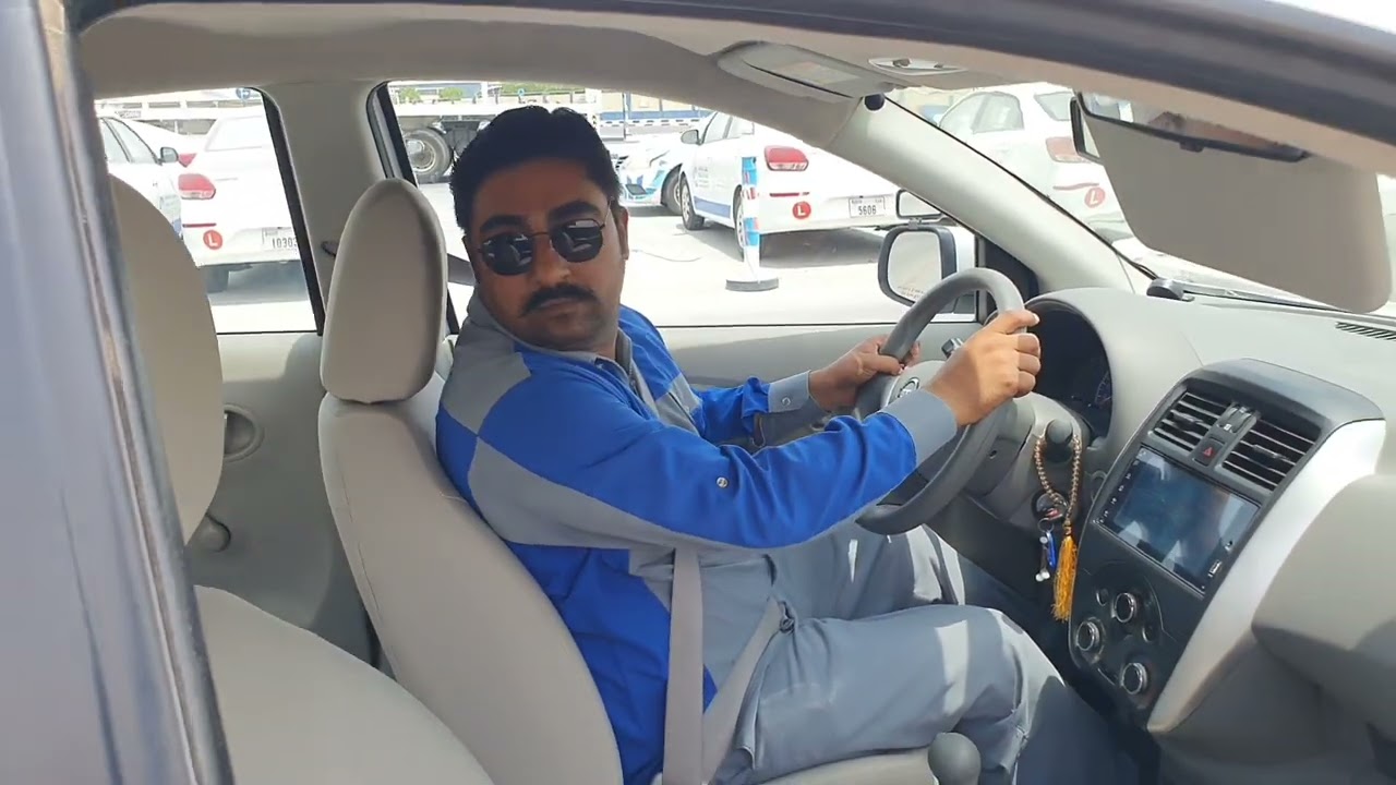 Angle parking for Rta Smart Yard test Dubai