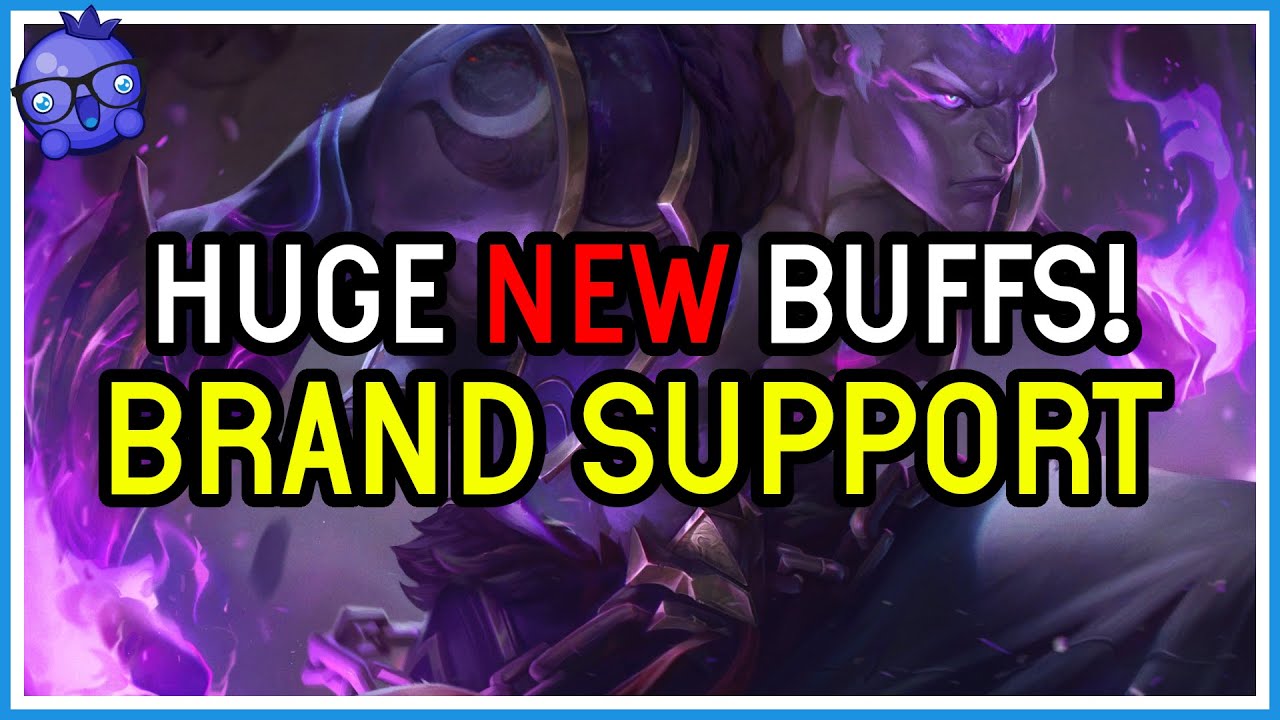 NEW BUFFED BRAND! HUGE CHANGES! - Brand Support - League of Legends