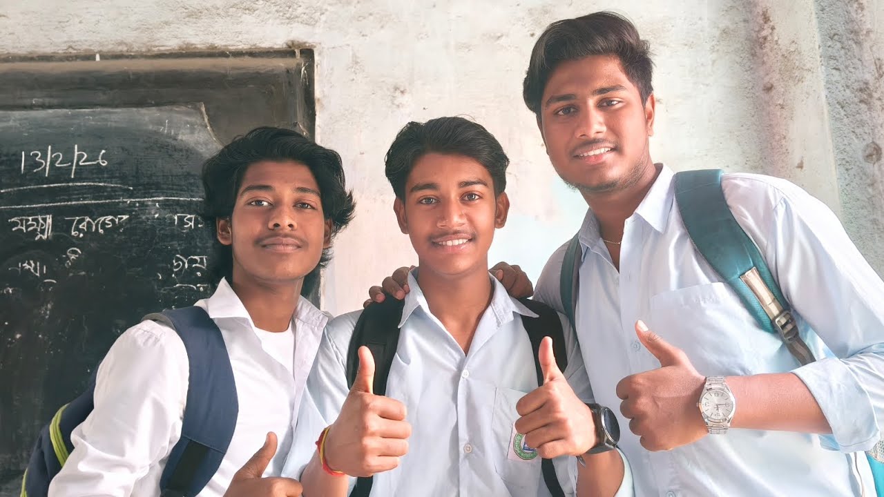 আজকে ছিল আমাদের বাংলা এক্সাম 😨😆..