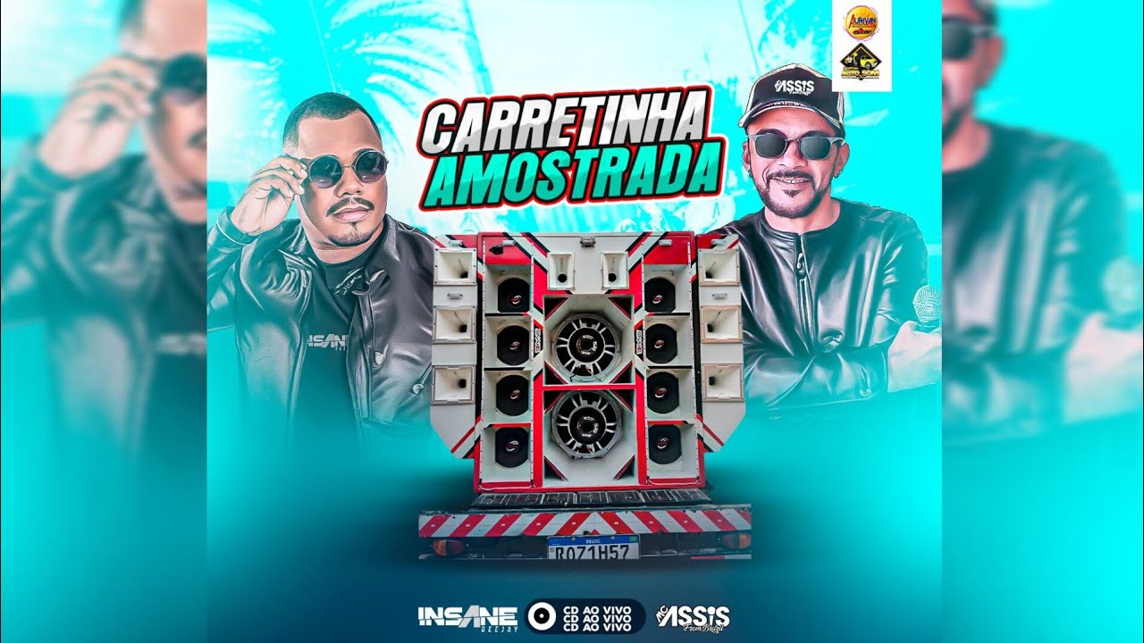 CD CARRETINHA AMOSTRADA VOL 3 AO VIVO mc assis insanedj ofc
