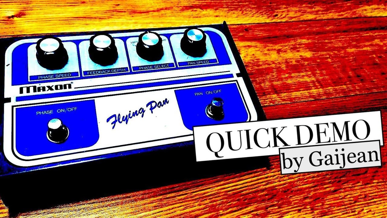 Maxon (Ibanez) Flying Pan FP-777 Vintage 70s Version Quick Demo
