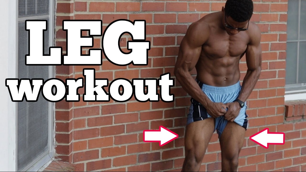 10 Min. Home Bodyweight Leg Workout - Follow Along