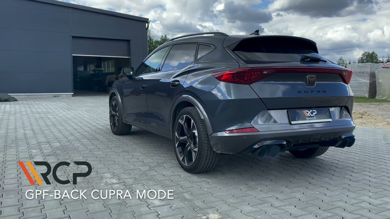 Cupra Formentor VZ | RCP Exhausts | GPF Back Exhaust | Wydech