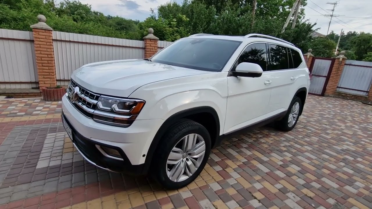 Volkswagen Atlas Sel-Premium 2019р.Обзор