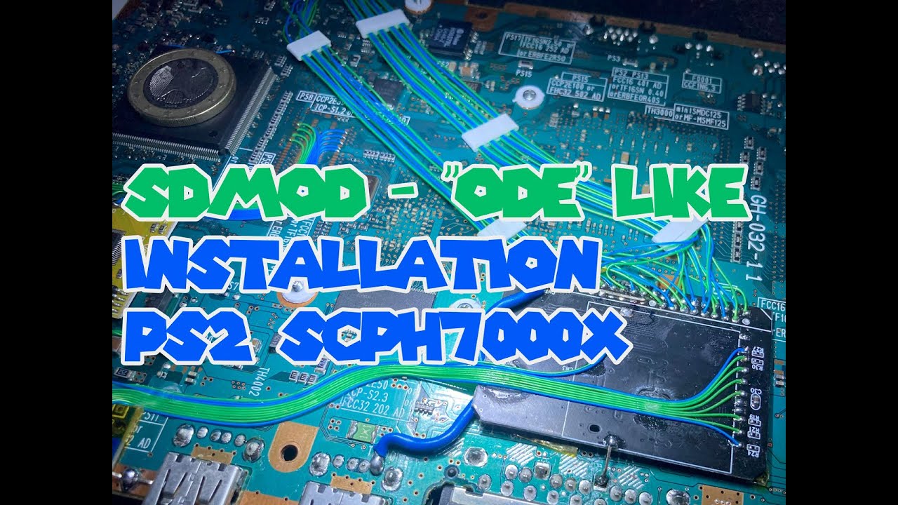 PS2 Slim SDCard installation - 