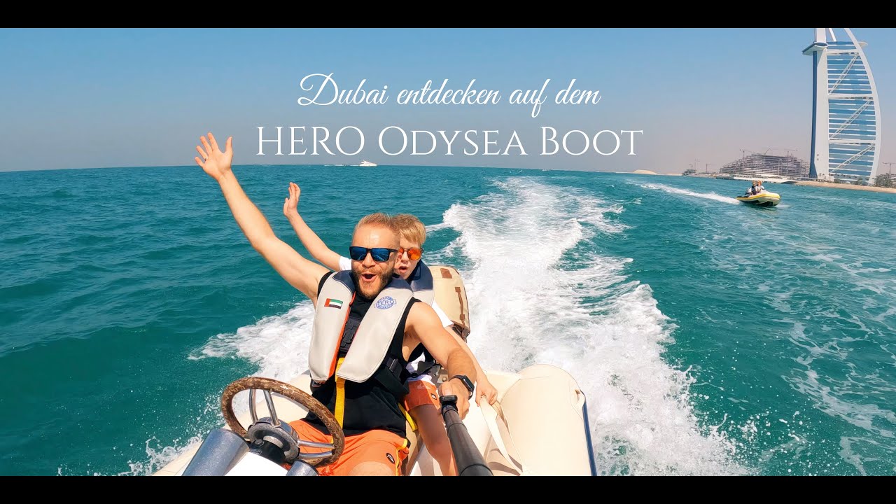 HERO Odysea Dubai Bootstour - Mit 2-Mann Booten Dubai selbst entdecken