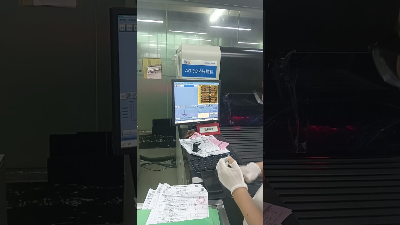 PCB AOI Automated Optical Inspection scanning #pcbfactory #pcbuild #pcb