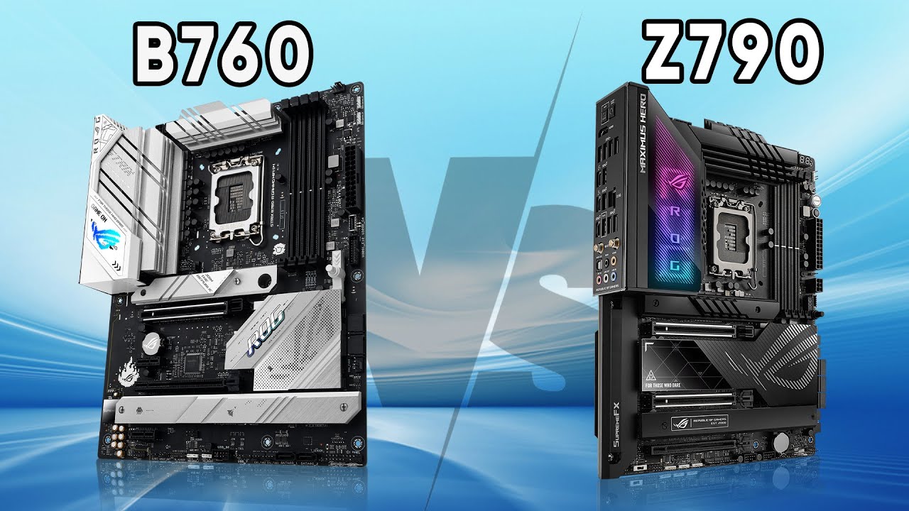 Intel Z790 Vs B760 Motherboards - What's the difference?
