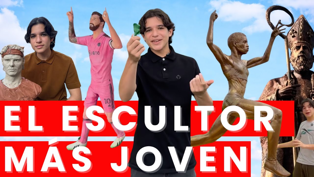 💥JOSUÉ BENJAMÍN, de figuras de plastilina a esculturas de famosos | El escultor venezolano más joven
