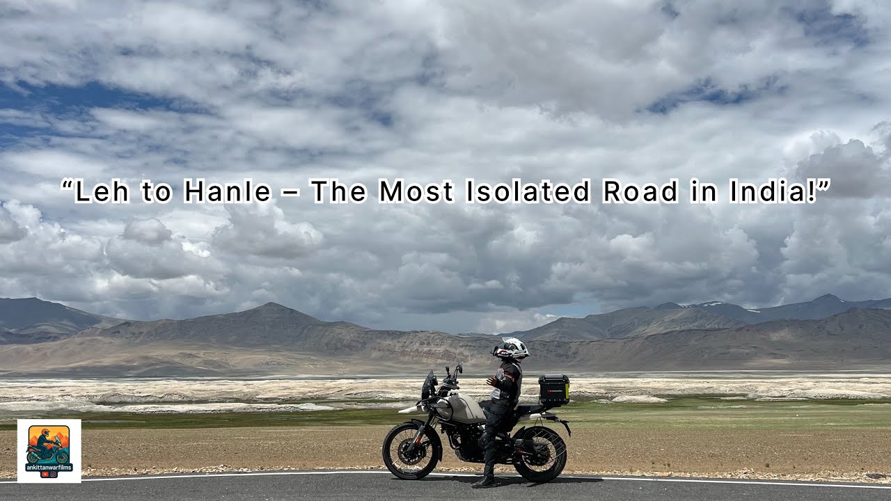 “HANLE 🫶🏻 | The Most Scenic Route in Ladakh | ”😍😍 ( Ladakh bike ride Day -6)
