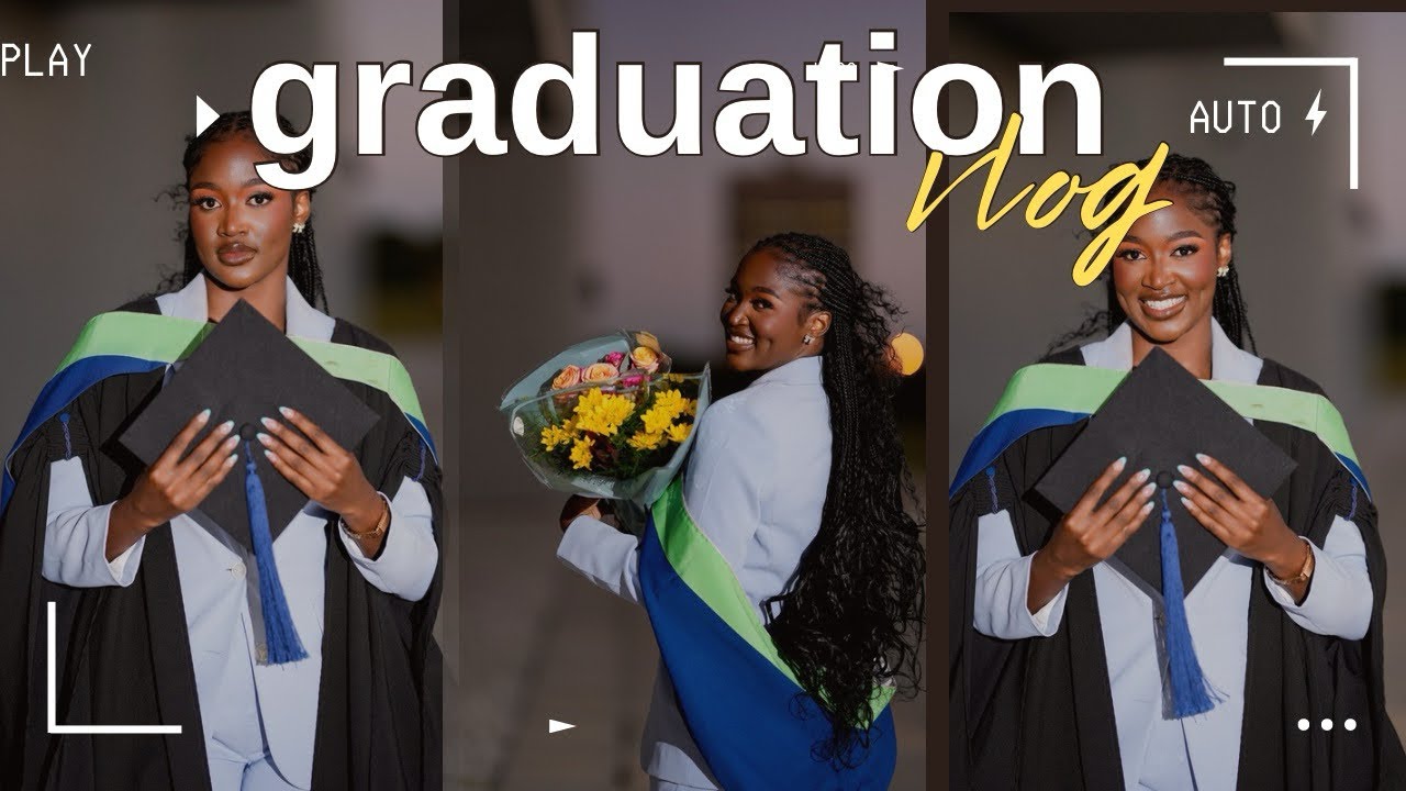 #vlog: GUESS WHO GOT HER DEGREE :) Official graduation vlog 
