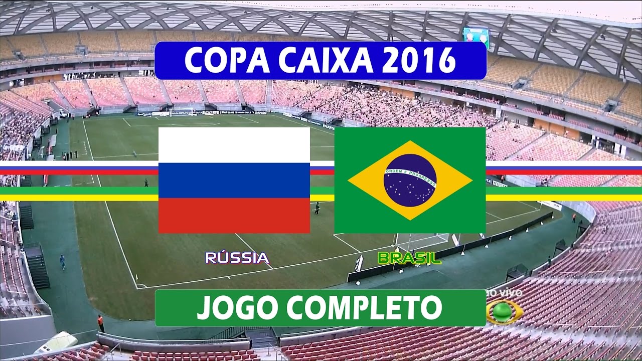 Rússia x Brasil - Jogo Completo - Copa Caixa de Futebol Feminino (11/12/2016)