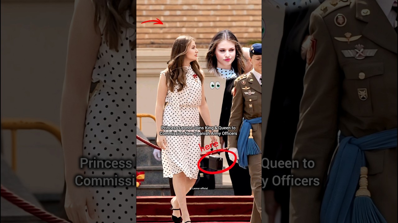 Princess Leonor Joins King & Queen to Commission New Spanish Army Officers #princess #princessleonor