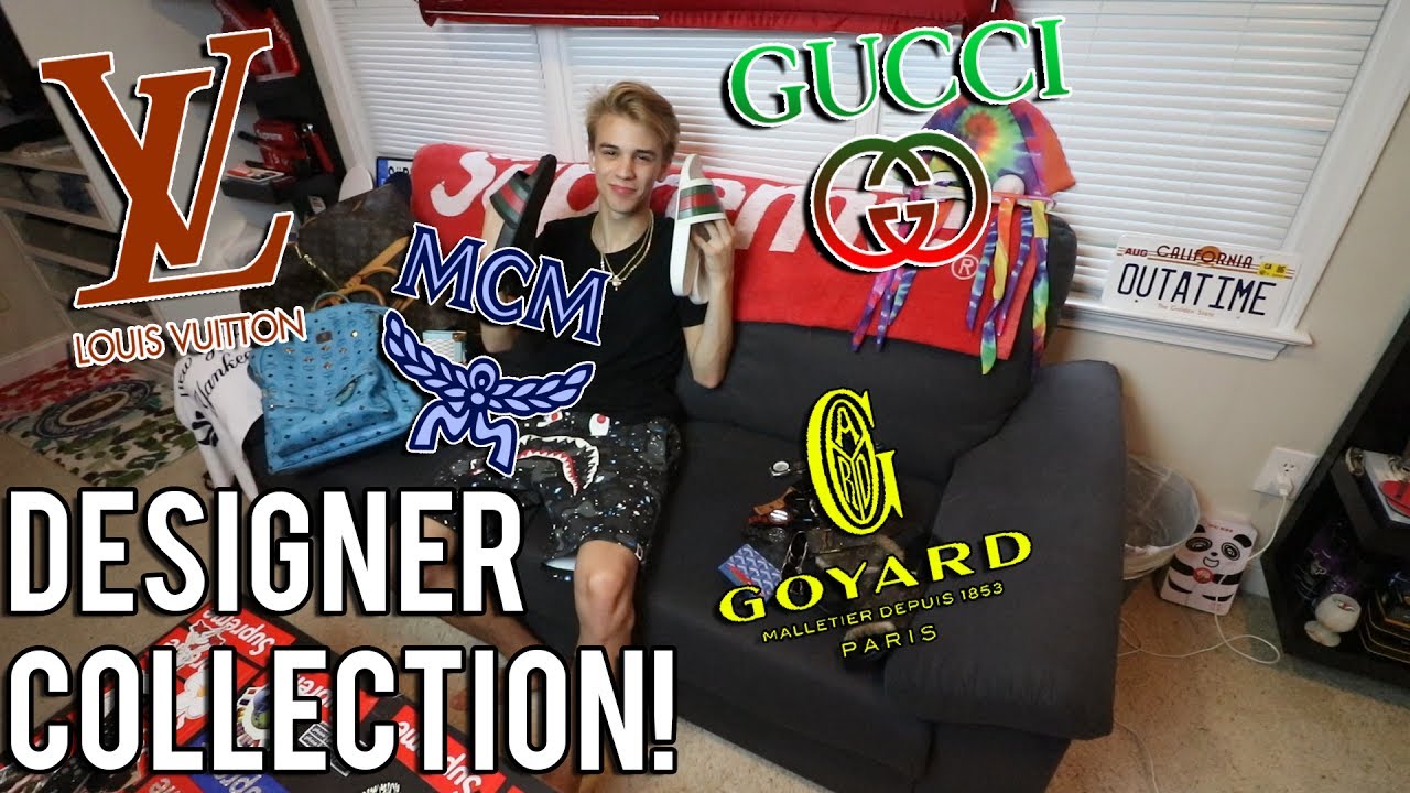 MY ENTIRE DESIGNER COLLECTION! (LOUIS VUITTON, GUCCI, ETC)