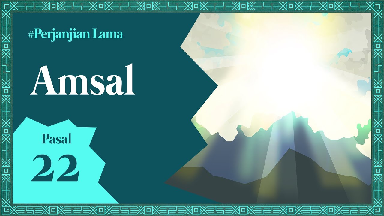 GEBADA per Pasal | Amsal 22