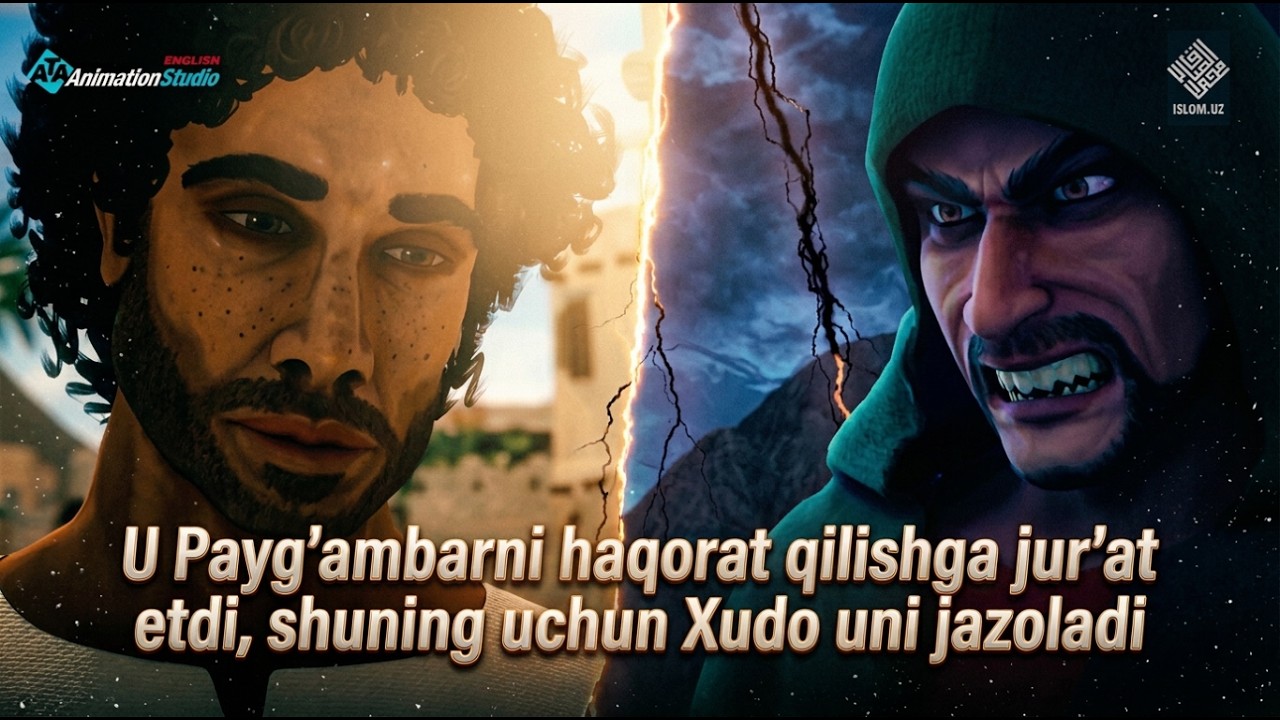 U Payg'ambarni haqorat qilishga jur'at etdi, shuning uchun Xudo uni jazoladi