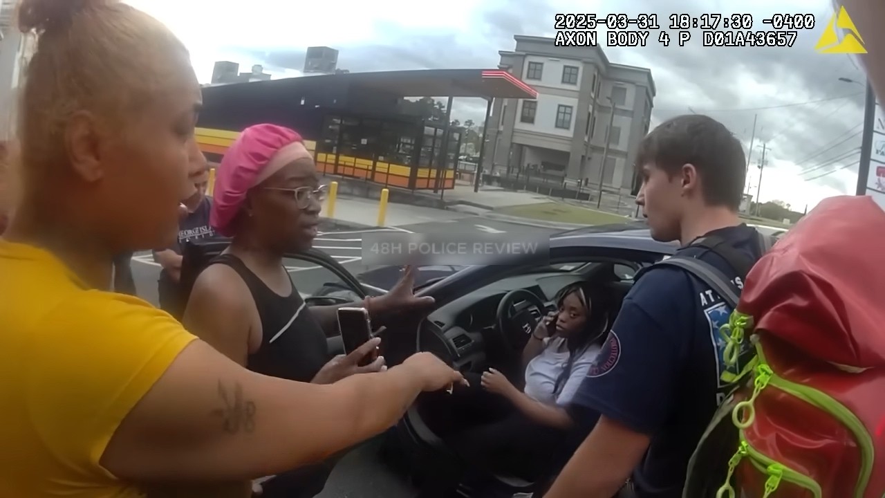 Hey girl. Take that damn phone away. Multiple 911 Calls Witnesses Report Erratic Driving