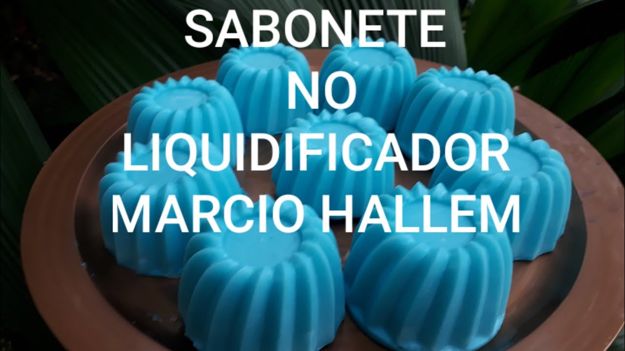 SABONETE  FEITO NO LIQUIDIFICADOR