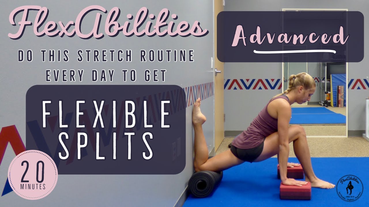STRETCH LIKE A CONTORTIONIST! 20 MIN Advanced Leg Stretching Routine | FlexAbilities