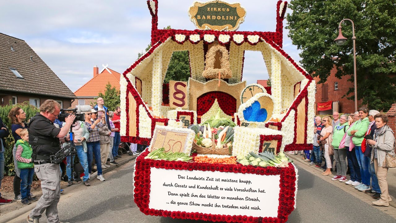 Erntedankfest Bardowick 2019 - der Festumzug - 4K/UHD