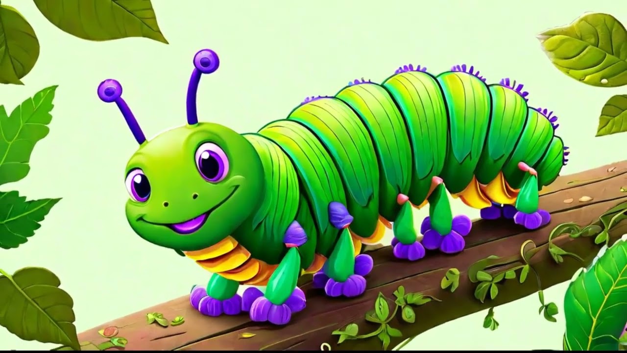 The Curious Caterpillar’s Colorful Journey