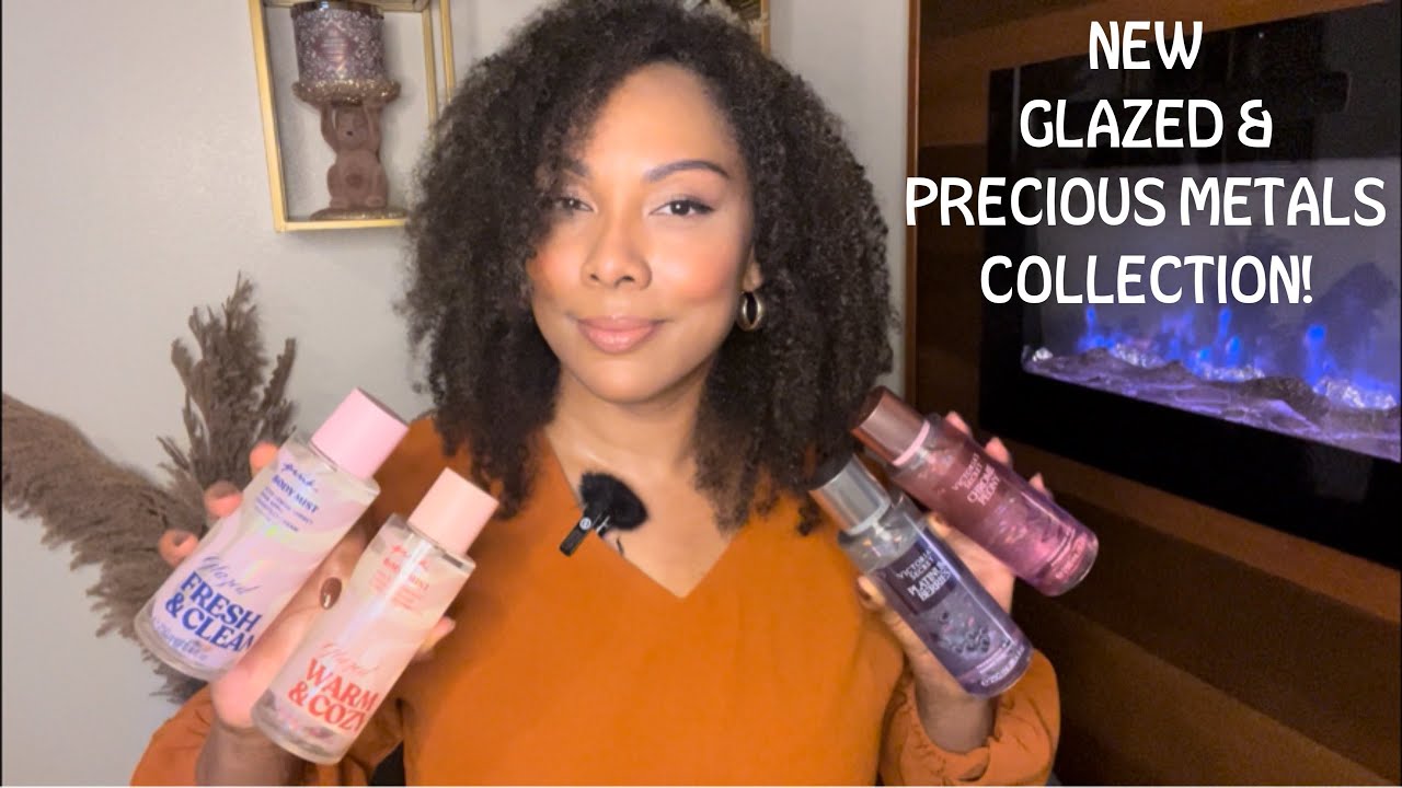 NEW VICTORIA SECRET GLAZED & MIRRORED BODY MISTS COLLECTION!!