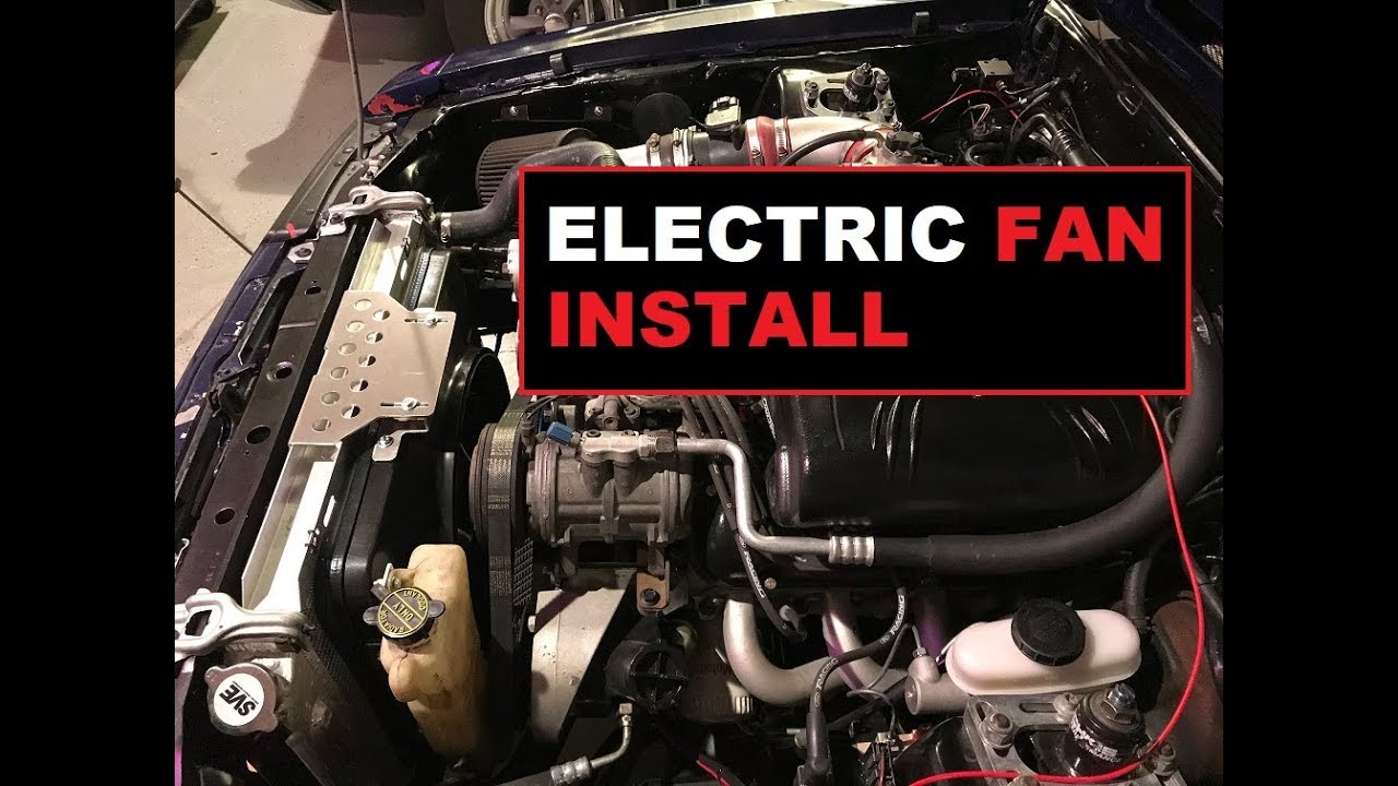 1986 Mustang GT Project - Flex-a-lite Xtreme 185 E-Fan Install