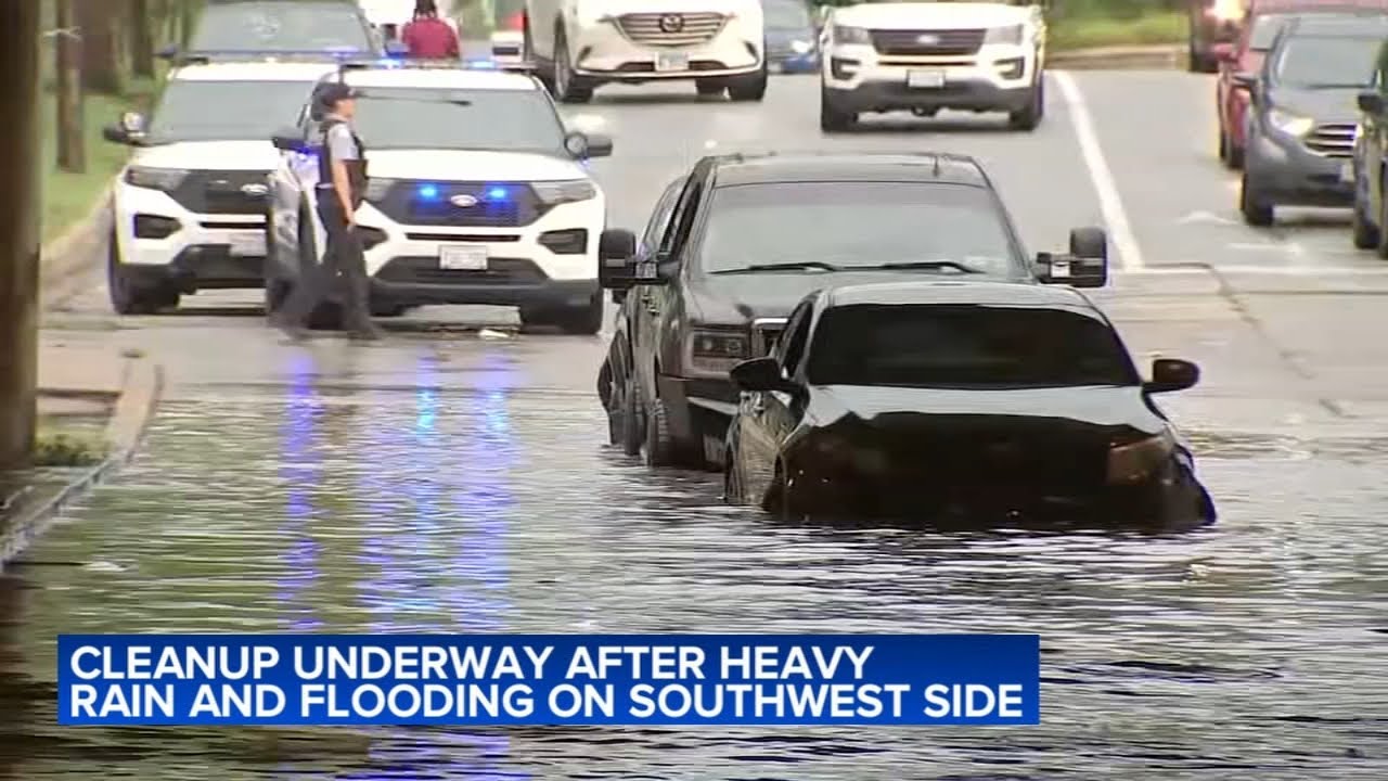 Damaging storms flood streets, viaducts and homes on Southwest Side