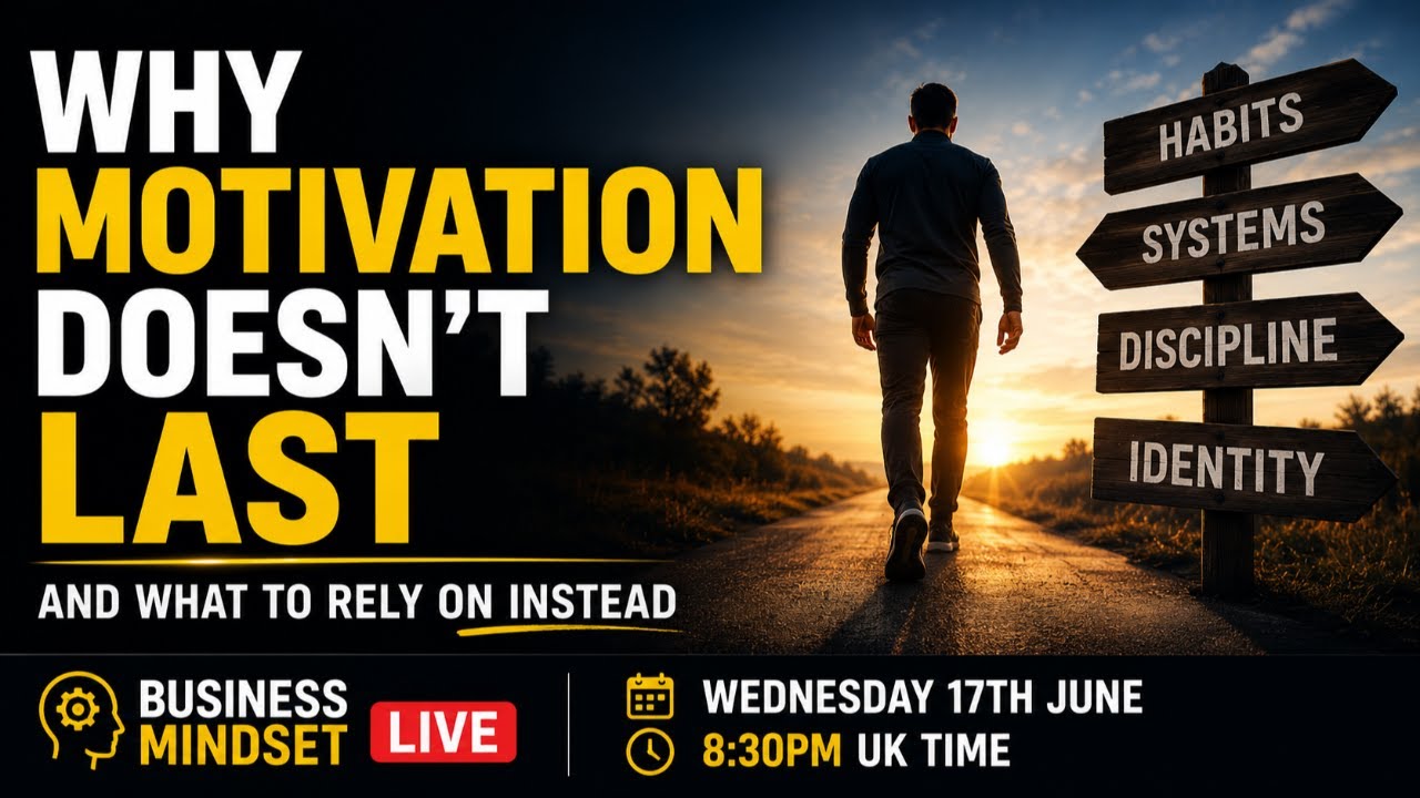 Why Motivation Doesn't Last | And What To Rely On Instead