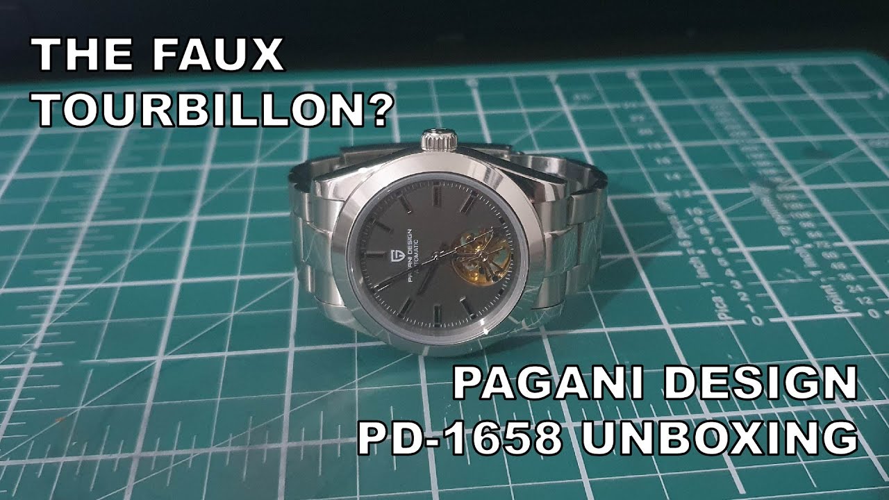 The Faux Tourbillon - Pagani Design PD-1658 Unboxing